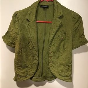 Bebe crop  shirt jacket